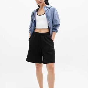 Athleta Terry Mid Rise Bermuda 10" Short